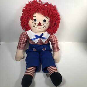 Applause RAGGEDY ANDY DOLL 1991 Johnny Gruelle Plush Plushie Stuffed 25"